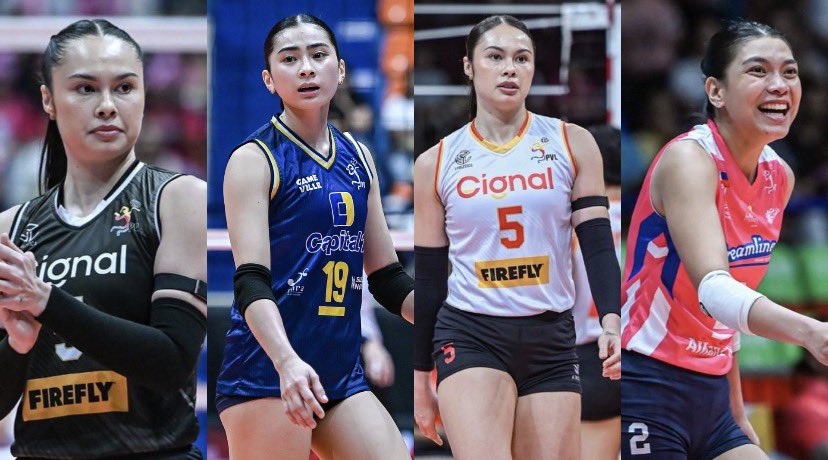 What a great game from our LADY EAGLES today

VANIE - 26 POINTS
DE GUZMAN - 24 EXCELLENT SETS
DOROMAL - 23 EXCELLENT RECEPTION 
VALDEZ - 22 POINTS

#PVL #PVL2026