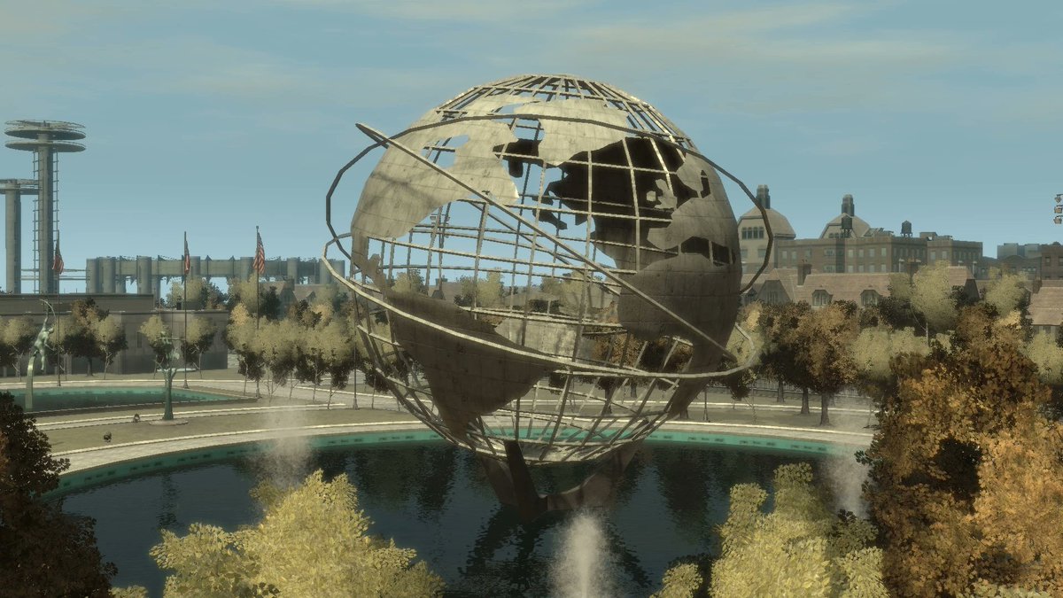 JonathanTC10's tweet photo. @ObbeVermeij  I don't know how personally you feel about GTA 4 Obbe but I love the game and love going to the landmarks in the game such as the Monoglobe and taking in the sights with my custom tracklist playing on Independence FM full of my favourite 80s music  ♥️🙂 https://t.co/riqw2YsaEX