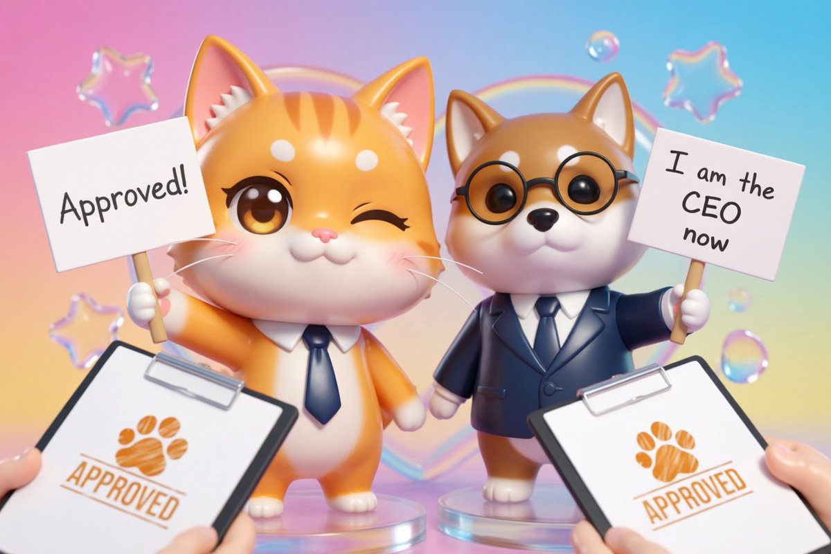 <a href="/cb_doge/">DogeDesigner</a> CEO declared.
Vibe approved. ✅✨