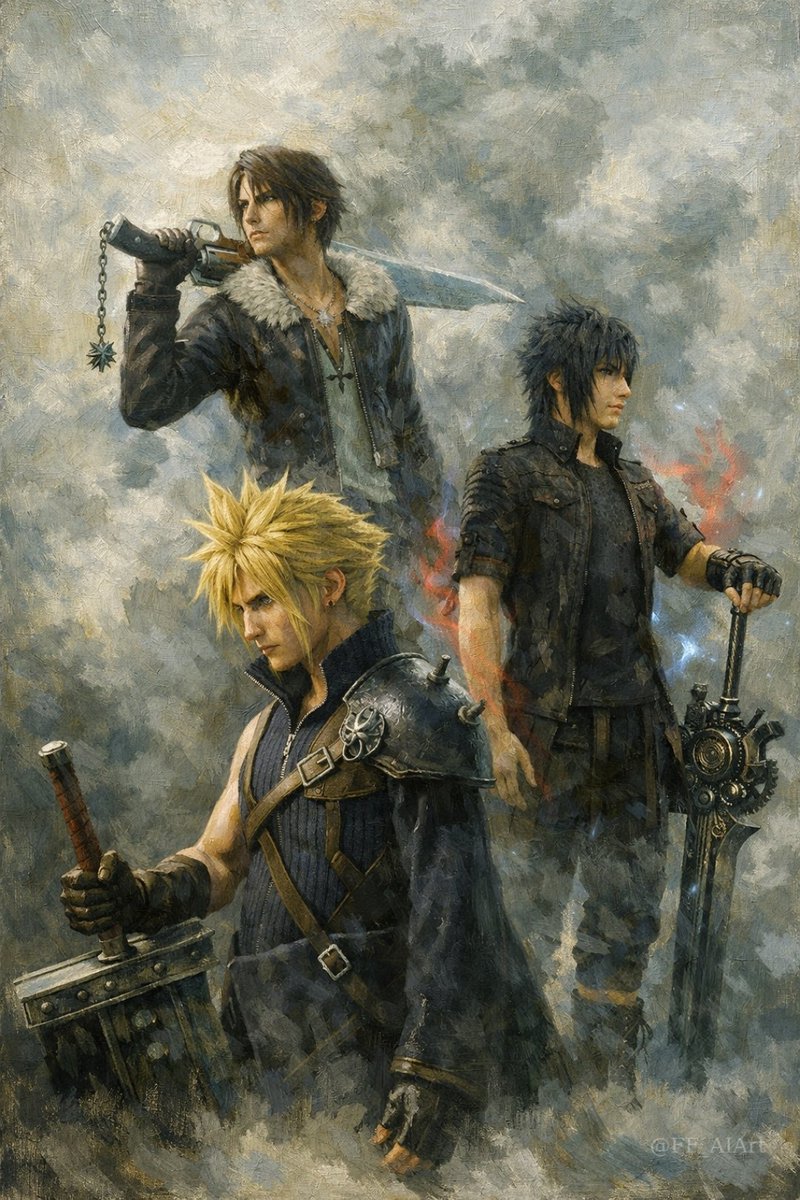 dAIly Final Fantasy Art tweet media
