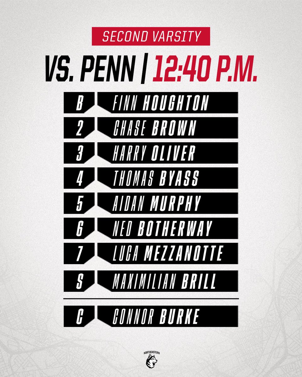 Northeastern Men’s Rowing tweet media