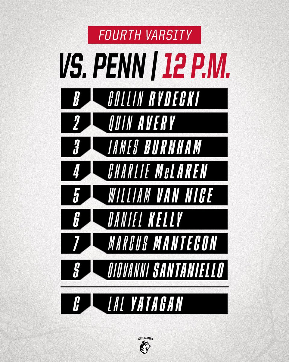 Northeastern Men’s Rowing tweet media