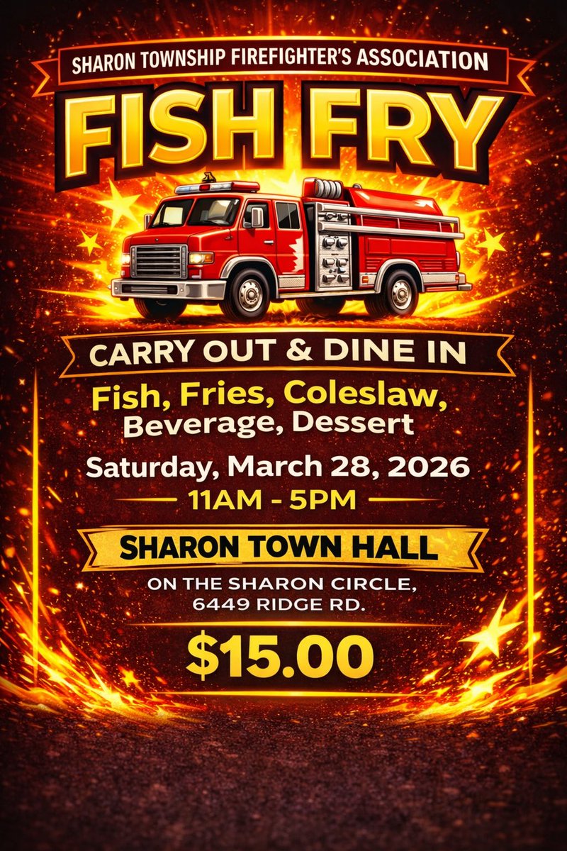 STFD130's tweet photo. Hope to see everyone at our Firefighter’s Association Fish Fry on Saturday, March 28! https://t.co/hfKeePquT7