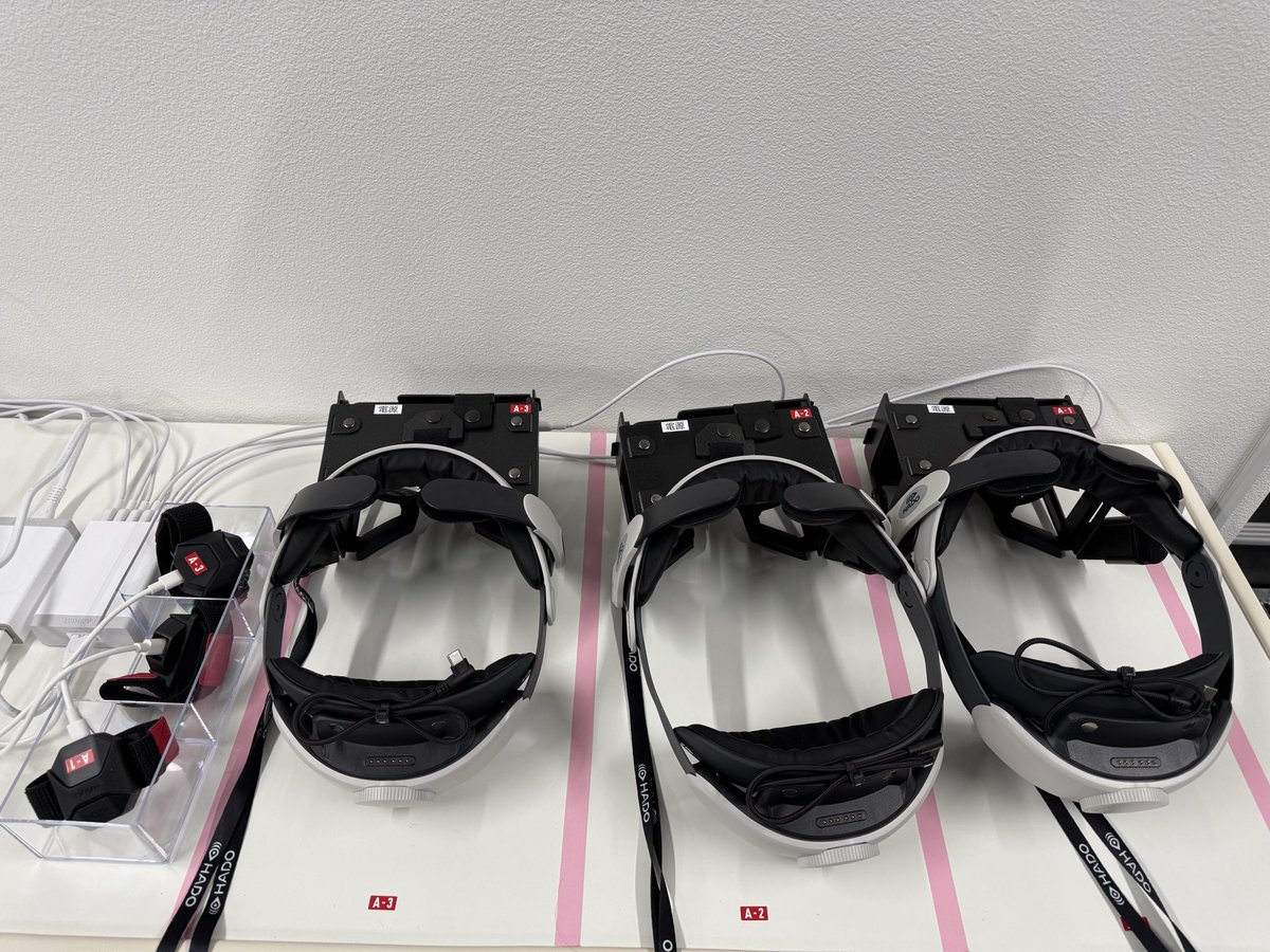 時間ギリギリ間に合ったからHADOしてきた✨

店内入ったら綺麗で、
機材もアクエル前橋の古いやつよりパワーアップしてて、たぶんところざわサクラタウンで使わせて貰ったタイプのやつ？で最新ぽくてテンション上がった💡

前橋にHADO帰ってきたのマジ嬉しいな🔥

#HADO