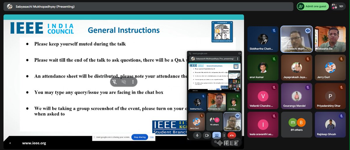 sabyasachi_uni's tweet photo. As the #Chair of the #IEEEComputerSocietyStudentBranchChapterIITKharagpur, it gives me great pleasure to inform you that we recently organized an online event on the #SocialInternetOfThings in collaboration with #IEEEKharagpurSectionStudentBranch & #IEEEIndiaCouncil on Feb 25. https://t.co/x2bYplsqeB