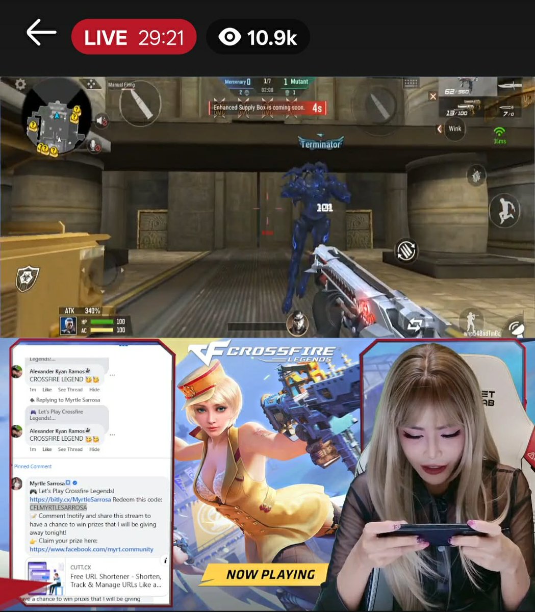 Myrtle Gail Sarrosa - Update tweet media