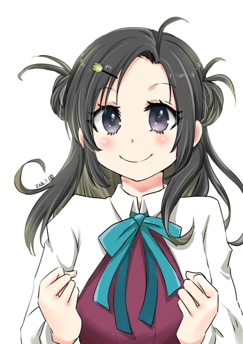 #艦これ版深夜の真剣お絵描き60分一本勝負 #艦これ版真剣お絵描き60分一本勝負_20260321 巻波所要時間1時間弱