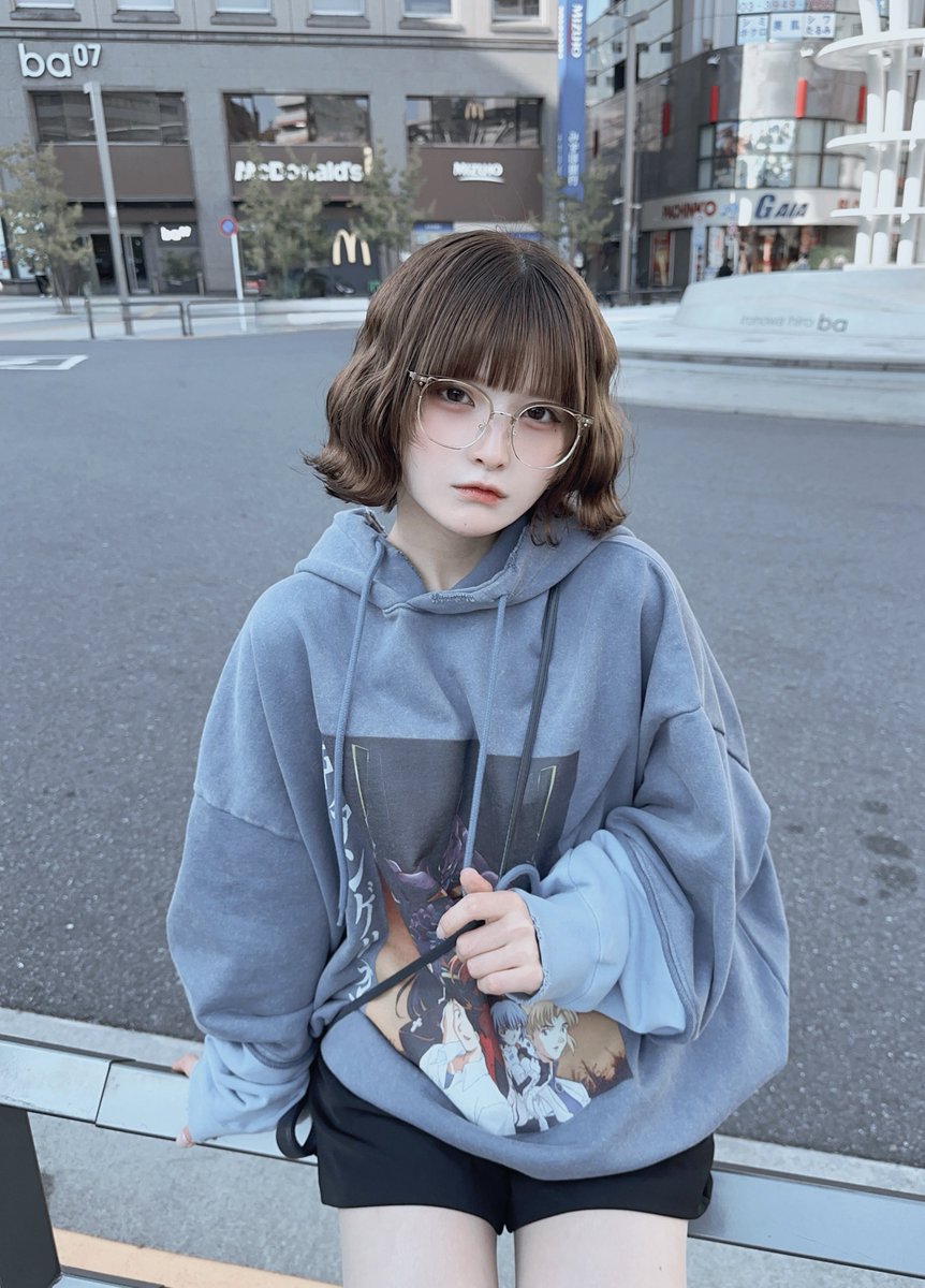 オーバーサイズが、かわいい。