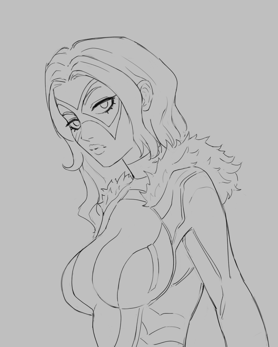 dassun168's tweet photo. Black Cat wip https://t.co/M5cMfhX5Ms