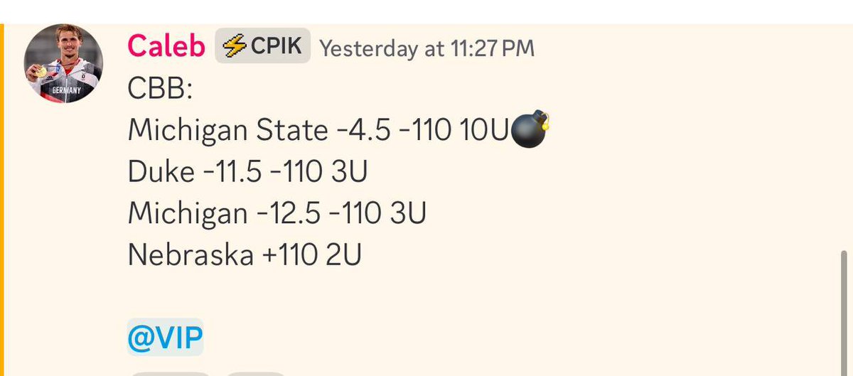 CAPPERS LEAKED tweet media