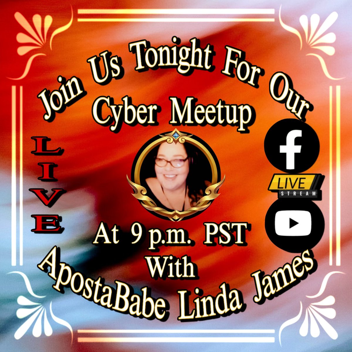 apostababe's tweet photo. 😁 Happy Saturday 😁 

Let's Talk

⚜️ Join us tonight, 03/21/2026 at 9 p.m. PST for our LIVE Cyber Meetup stream.
⚜️ The link is below. See you then.
 #jw #exjw #cult #politics #igotout
⬇️⬇️⬇️
Let's Talk  03/21/2026
https://t.co/7vOTVhWnB3 https://t.co/LOtyrlrf99