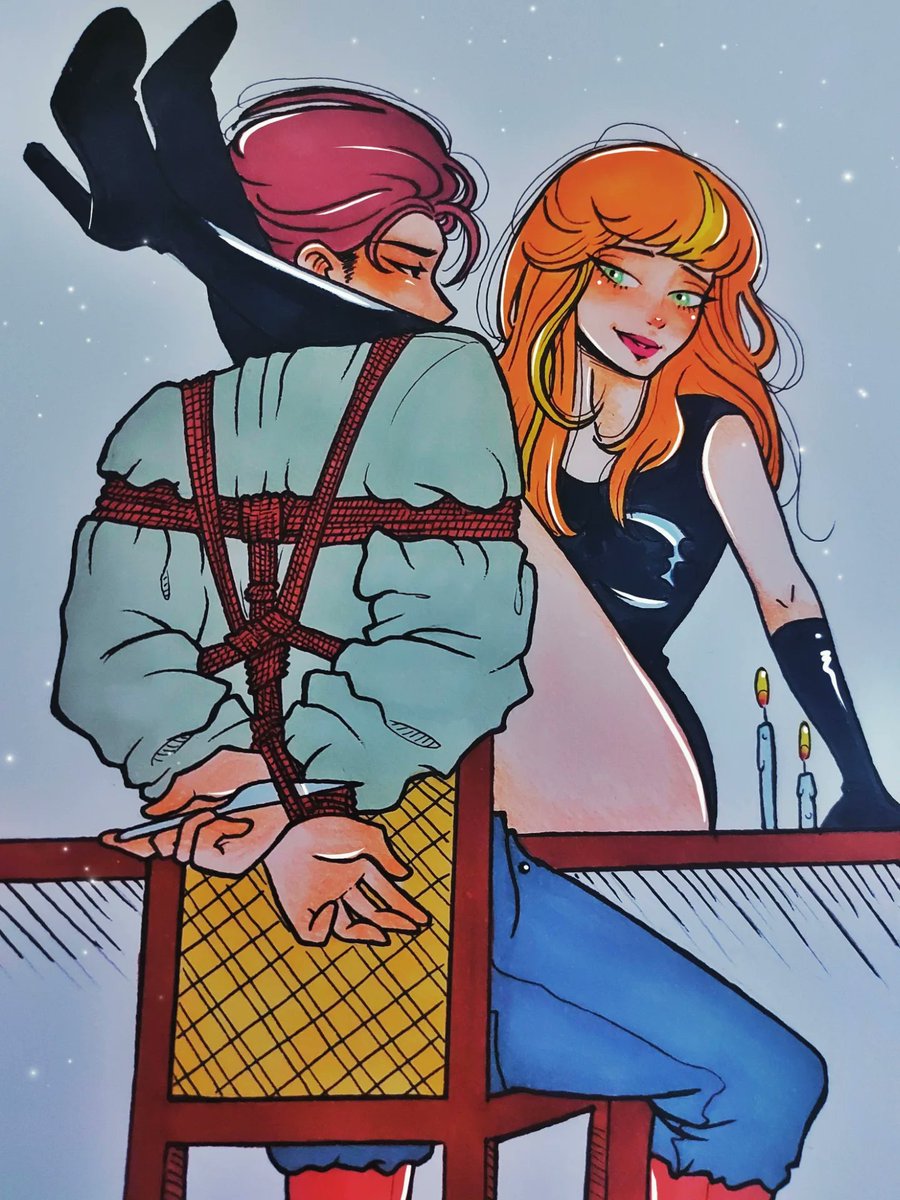 ✨️ Drawing i made today ✨️
This was inspired by a drawing i came across online but the artist wasn't mentioned.
#nsfw #nsfwtwt #nsfwart #nsfwdrawing #lewdart #eroticart #artshare #drawing #sketching