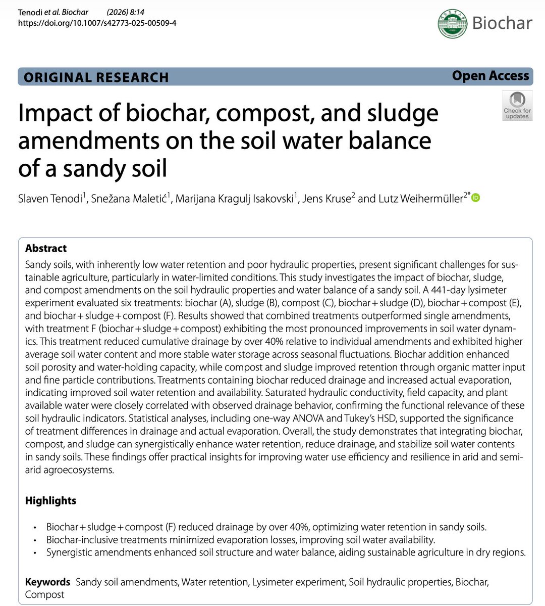 Biochar & CARR tweet media