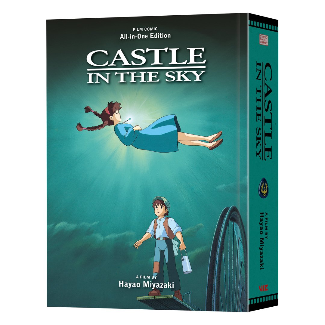 Wario64's tweet photo. Castle in the Sky Film Comic: All-in-One Edition hardcover preorder is $30 on Amazon (656 pages) https://t.co/OriYjEvf1u #ad 
Books-A-Million $24 https://t.co/1R90BTlBgM 
Walmart $30 https://t.co/O8vY98yoLp https://t.co/mkD6kR6CcH