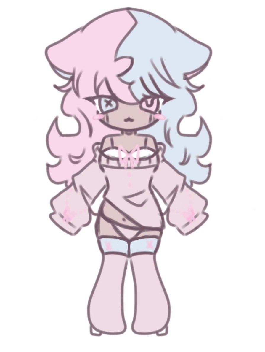 kurimew's tweet photo. Just adopted this cute oc and NEED SOMEONE With a good budget range to commission for her!! https://t.co/TicNtq08AS