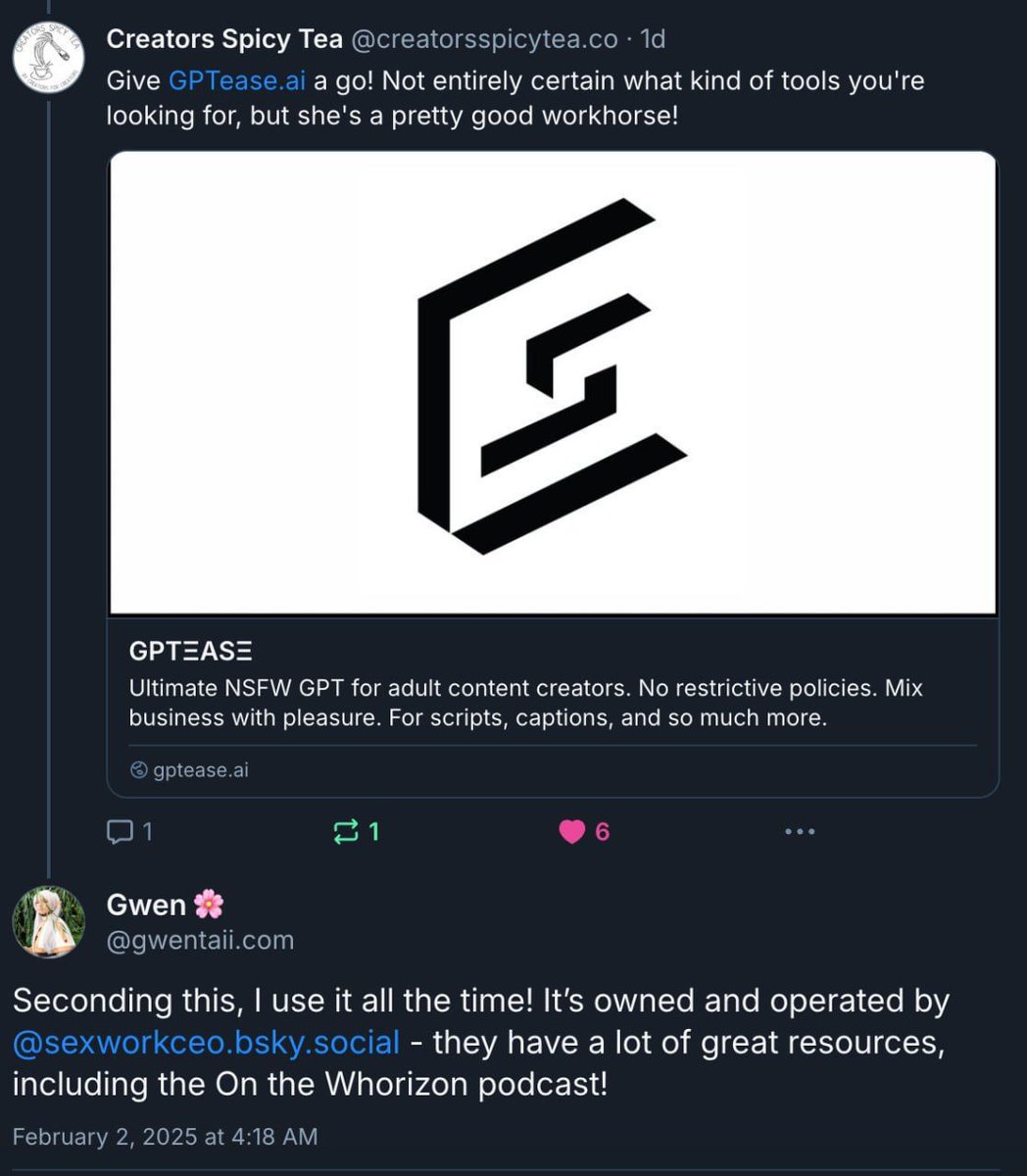 GPTΞASΞ | nsfwGPT tweet media