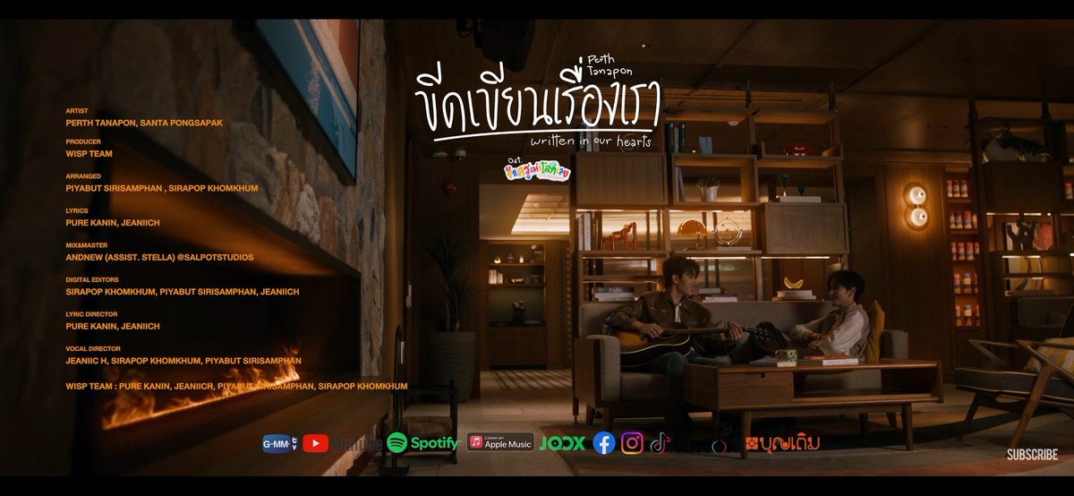 J__jxmmy's tweet image. เพลงดี นักร้องหล่อ คนใน MV ดี (หวานมากป้าชอบ)  เข้าไปฟังกันเยอะนะครับ!

youtu.be/PE1RN0rkau4?si…

#WrittenInOurHeartsMV #LoveYouTeacherSeriesEP2
#LoveYouTeacherSeries #GMMTV
@perthppe @Ppsanta