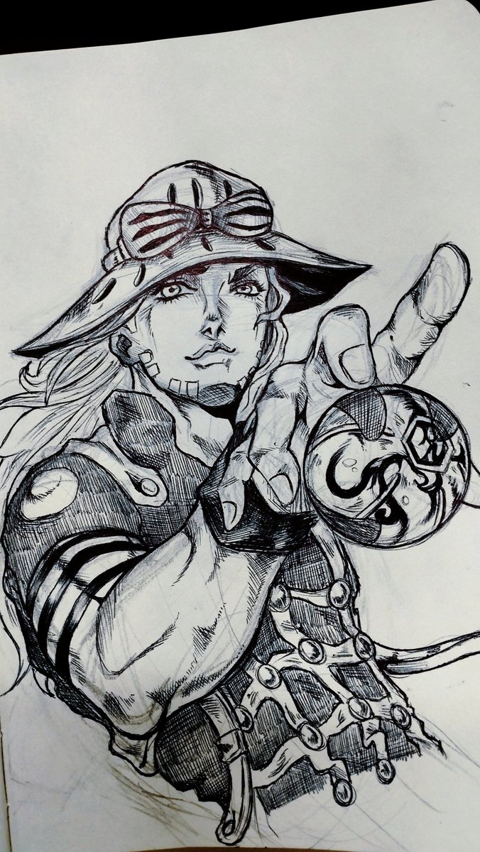 Gyro q fiz na aula hehe
#SteelBallRun #JojosBizarreAdventure