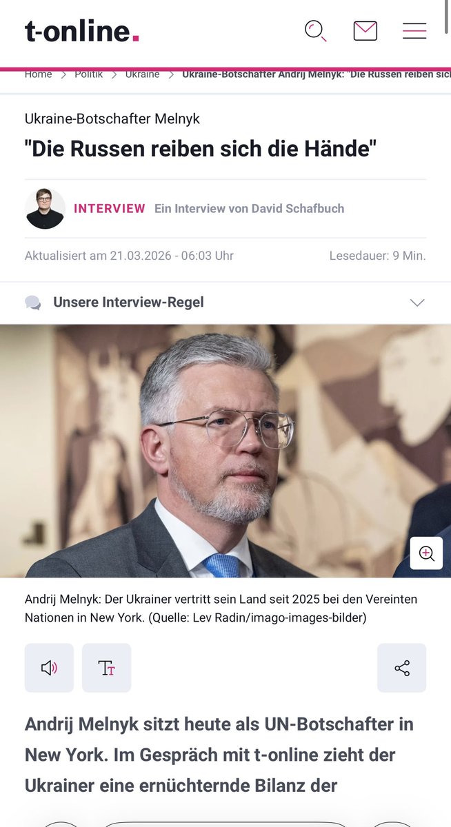 Andrii Melnyk tweet media