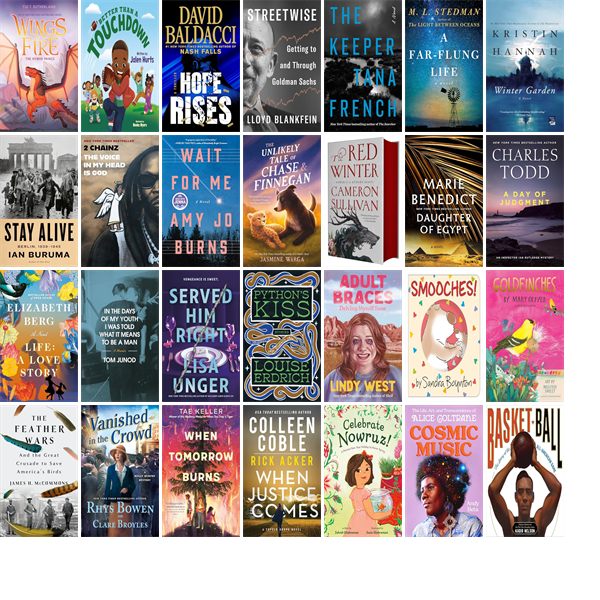 KeenePLibrary's tweet photo. This week the Keene Public Library has 83 new books.  New items include The Hybrid Prince. https://t.co/MeI21DKCSf https://t.co/DFbWoAajwm