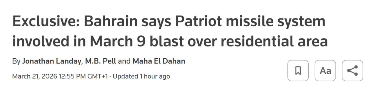 The threat of missiles and drones tweet media