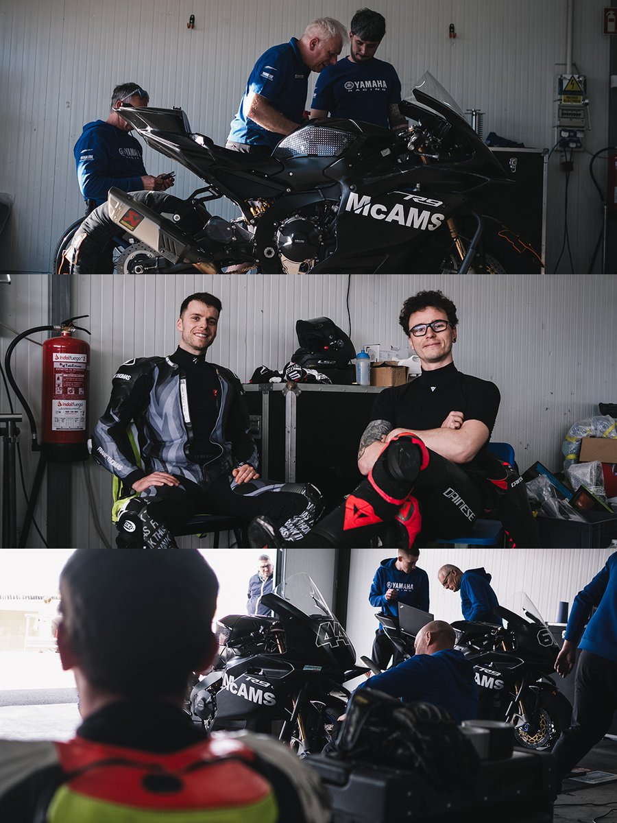 YamahaRacingUK's tweet photo. A little bit of everything from two days in Spain! 🇪🇸
#YamahaRacing #RevsYourHeart #RWorld https://t.co/lam8kxH6Px