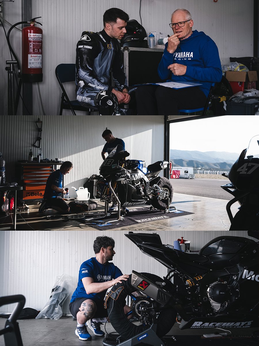 YamahaRacingUK's tweet photo. A little bit of everything from two days in Spain! 🇪🇸
#YamahaRacing #RevsYourHeart #RWorld https://t.co/lam8kxH6Px