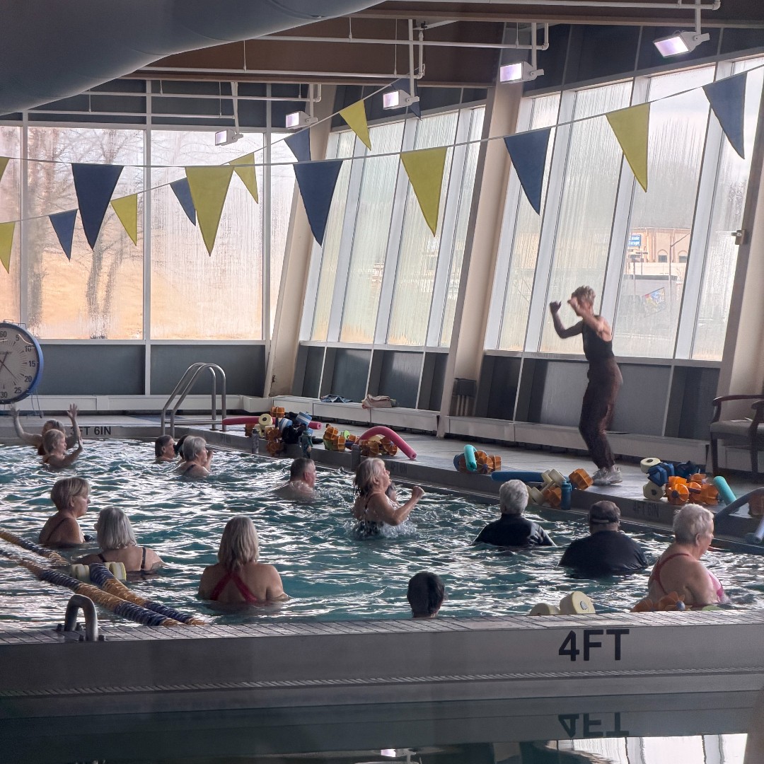 ExperienceTheWC's tweet photo. Low impact. High benefit. 💦

Water-based group fitness classes are a great way to build strength, improve endurance and move with less stress on your joints.

Check the group fitness class schedule on our app and join us in the pool! 🏊‍♂️ https://t.co/5zcndiYwYB
