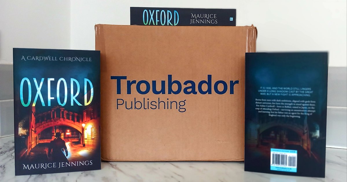 author_maurice's tweet image. Look at what just arrived for me #ukwriters #irishwriters #writingcommunity #TroubadorPublishing