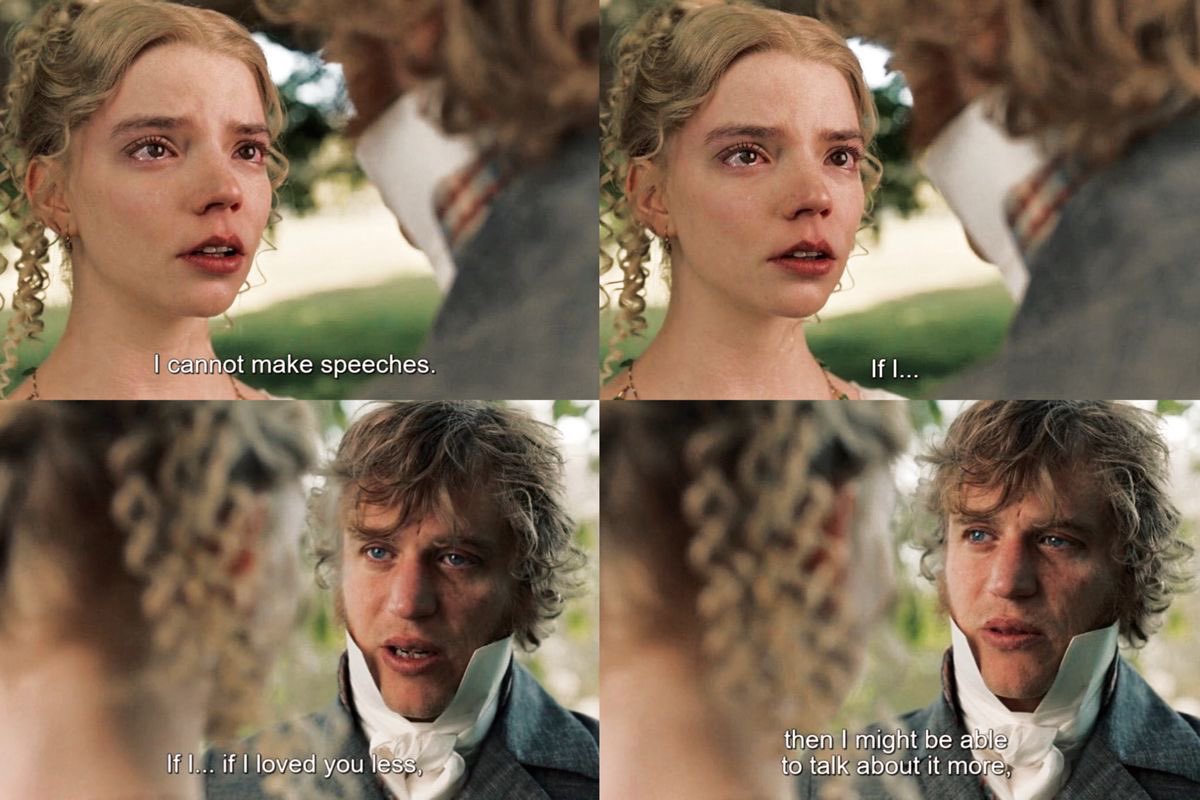 Jane Austen knew how to write a pathetic in love man and that’s why her books have been bestsellers for over 200 years