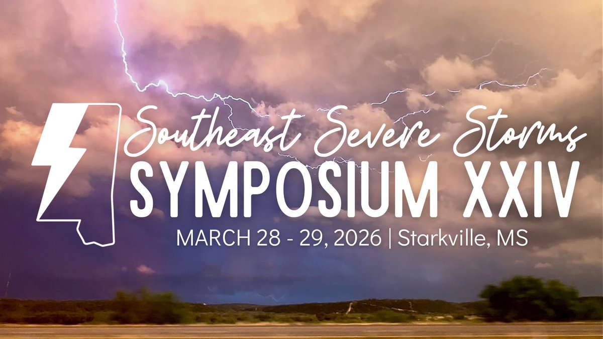 Southeast Severe Storms Symposium XXIV tweet media