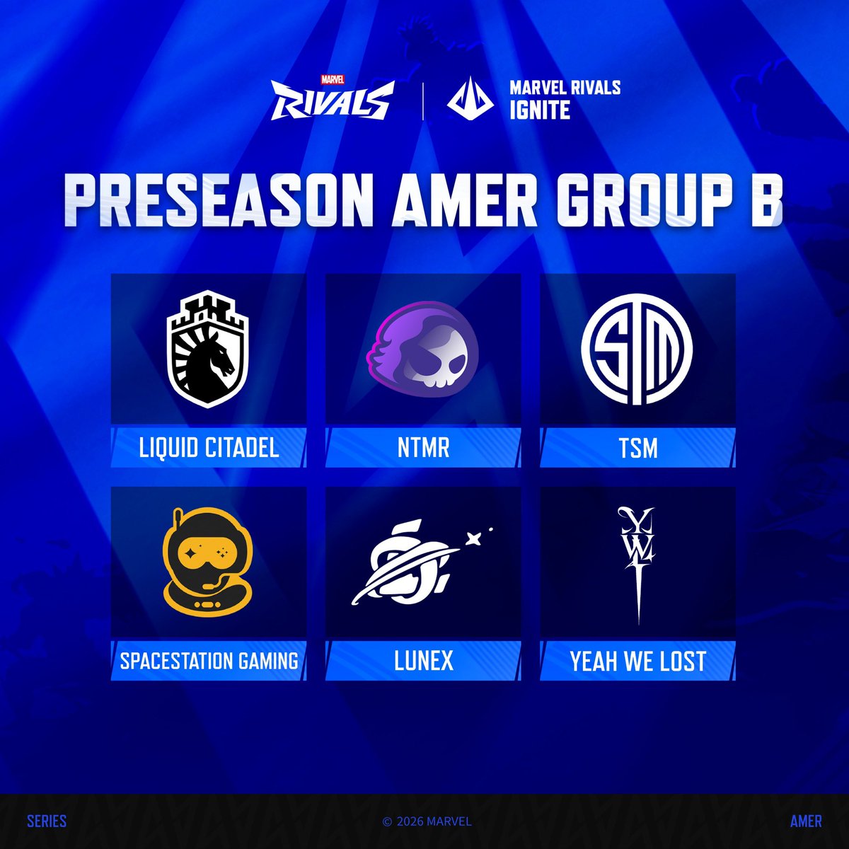 Marvel Rivals Esports tweet media