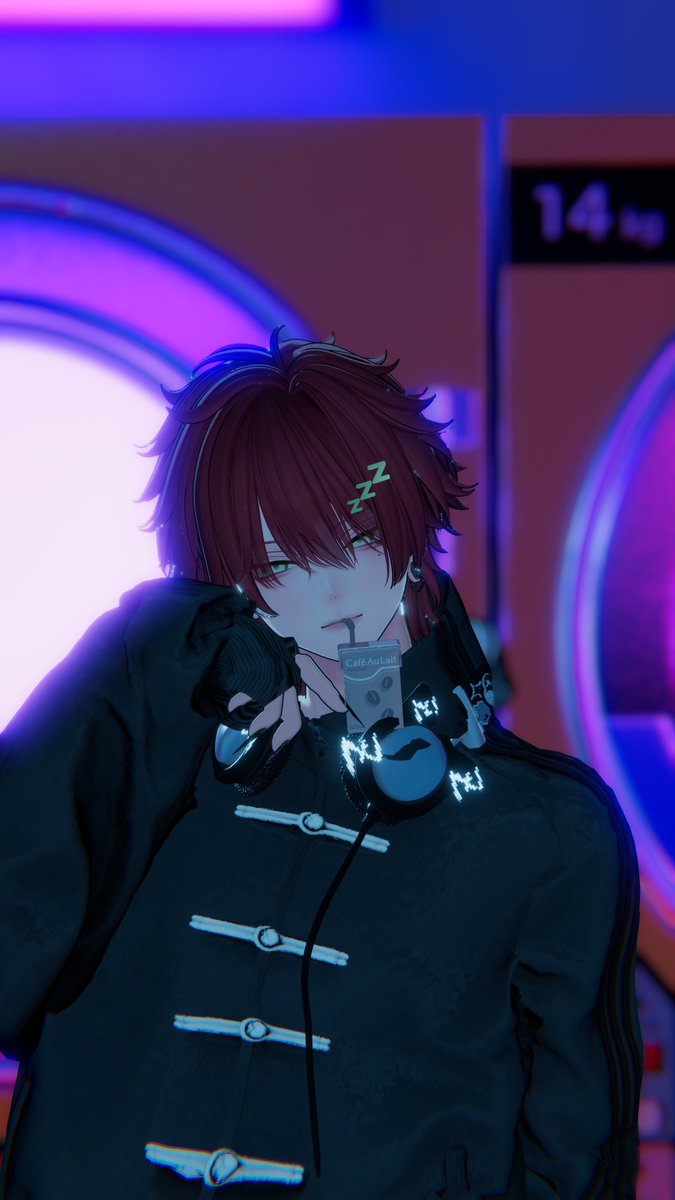 fuyuchi_VRC's tweet photo. まずは、おはよう。
#komano3d https://t.co/ZC2wbABREP