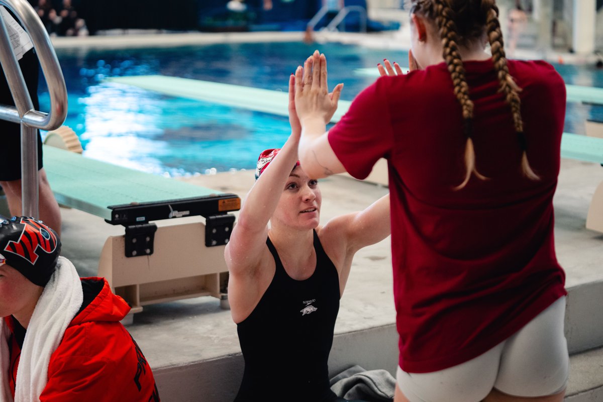 Arkansas Swim & Dive 🐗 tweet media
