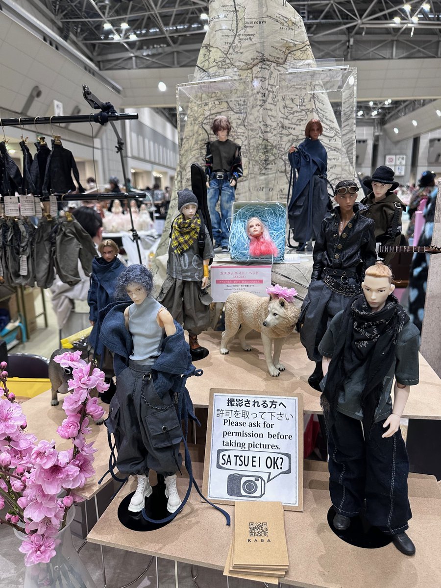 note更新しました。 note.com/kaba89 
#アイドール東京
I・DOLLvol.76へのお越しお買い上げどうもありがとうございました！
今回分の通販は5/24のドールショ後に纏めて、にさせて頂きます🙏