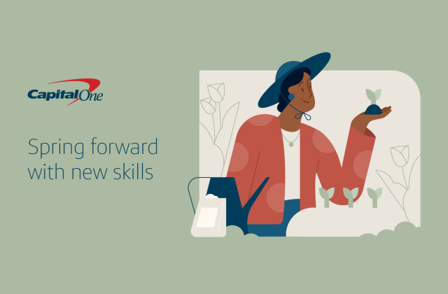 findnitinjain's tweet photo. It's officially the start of Spring! 🌼 Interested in growing your skills this season? Check out how Capital One empowers their employees (like me) to thrive! https://t.co/CjELjkFsOc https://t.co/jgLjcdGRGU
