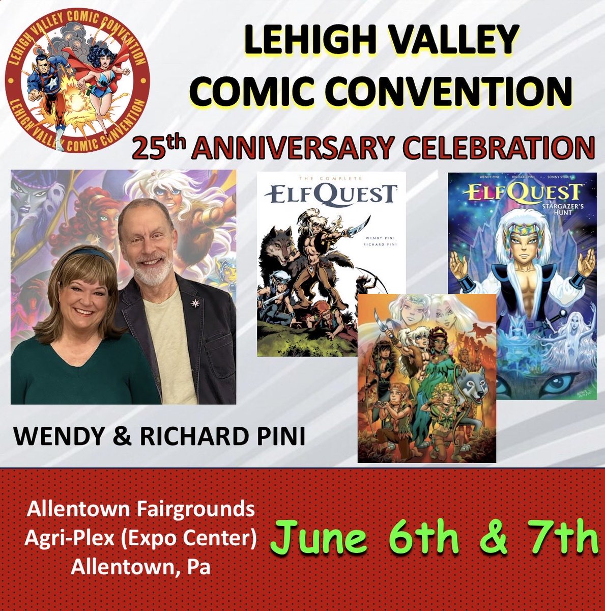 Lehigh Valley Comic Convention tweet media