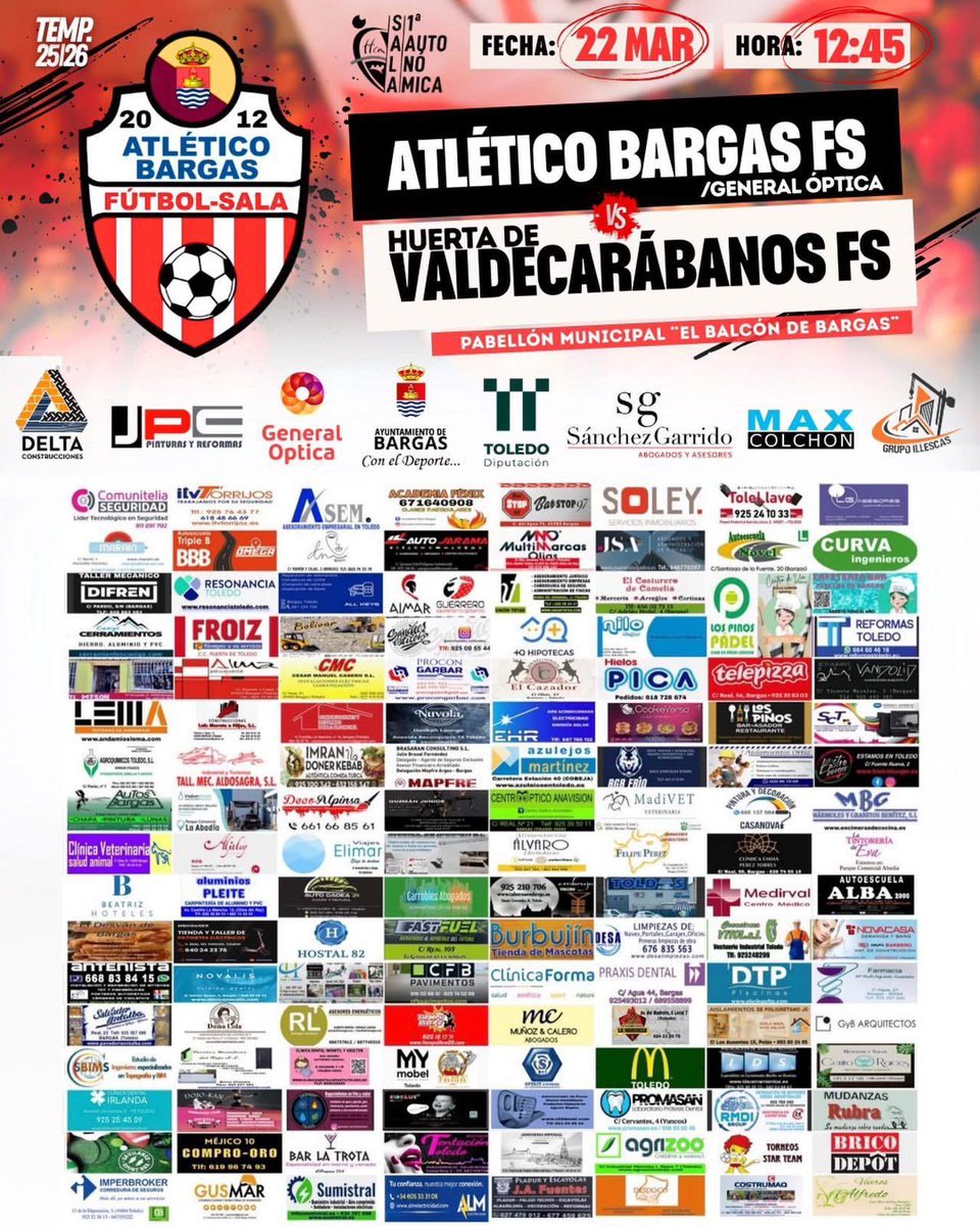 ATLETICO BARGAS FS tweet media