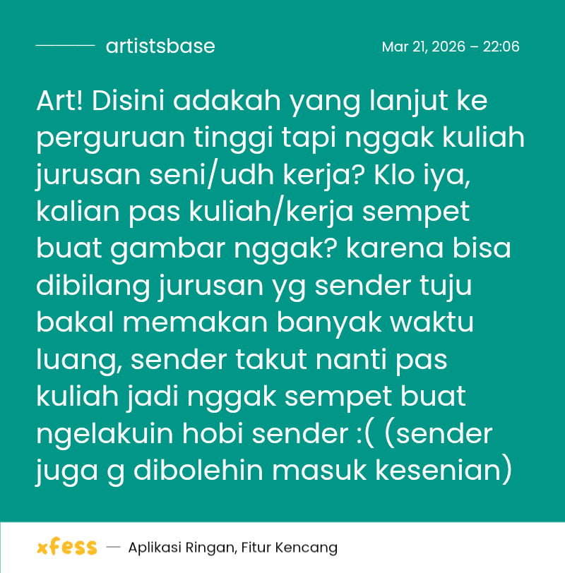 Artist’s Base tweet media