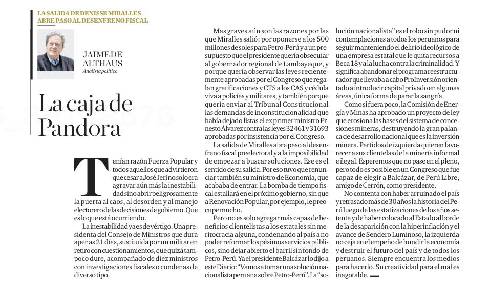 Fernando Rospigliosi tweet media