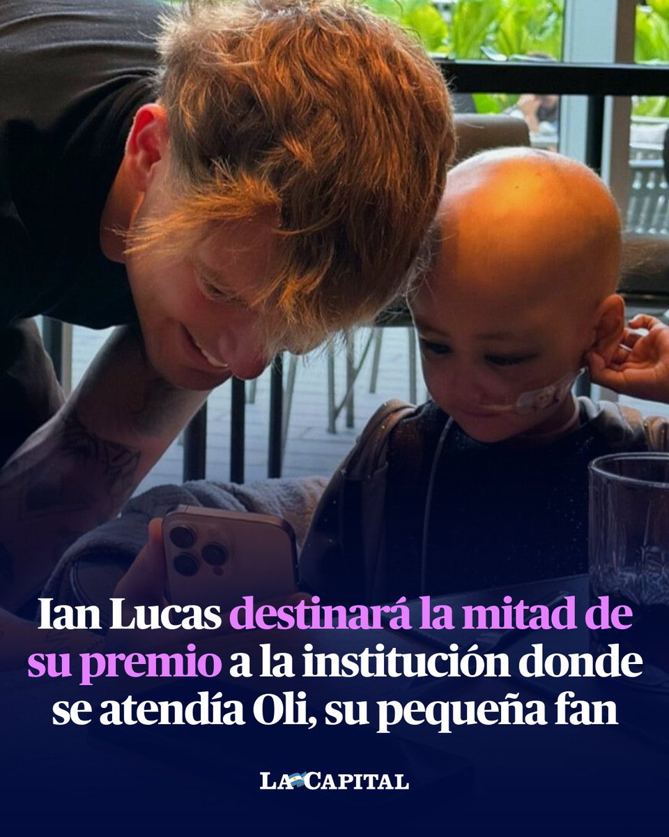 💰🧑🏻‍🍳 LA OTRA MITAD IRÁ A UN REFUGIO DE ANIMALES

Ian Lucas, ganador de MasterChef Celebrity 2026, anunció que donará parte de los 50 millones de pesos del premio a la institución donde se atendía Oli, su pequeña fan. Se trata de la niña de 4 años que el joven Youtuber conoció e