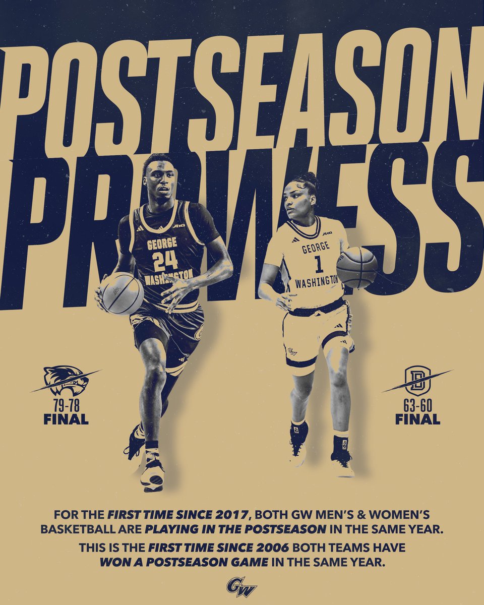 George Washington Athletics tweet media