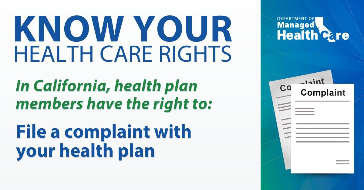 California DMHC tweet media