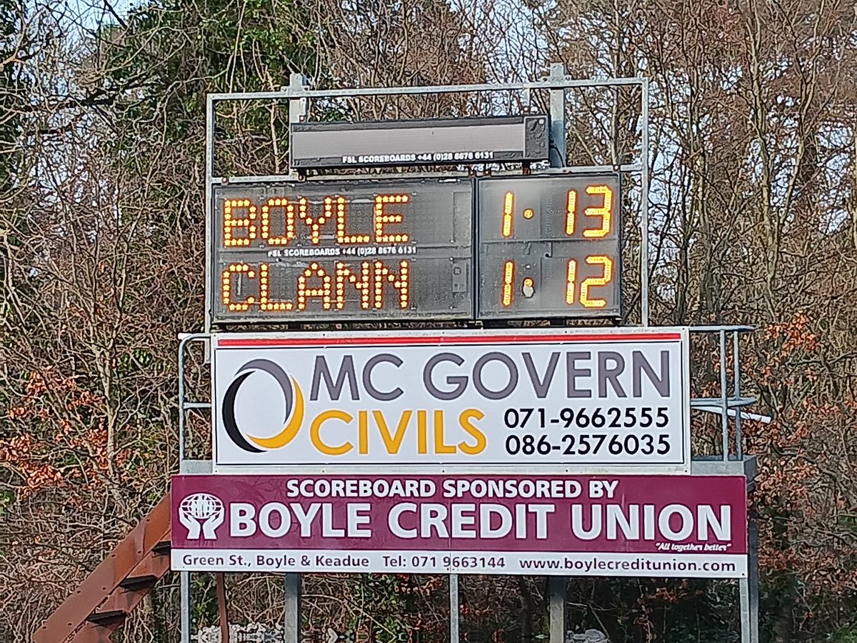 Boyle GAA & LGFA tweet media