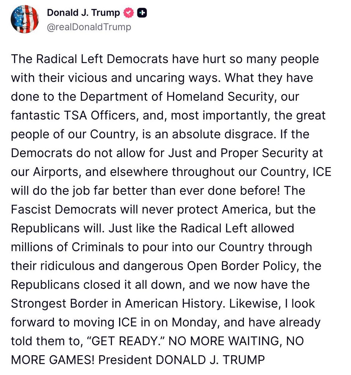 Clandestine tweet media