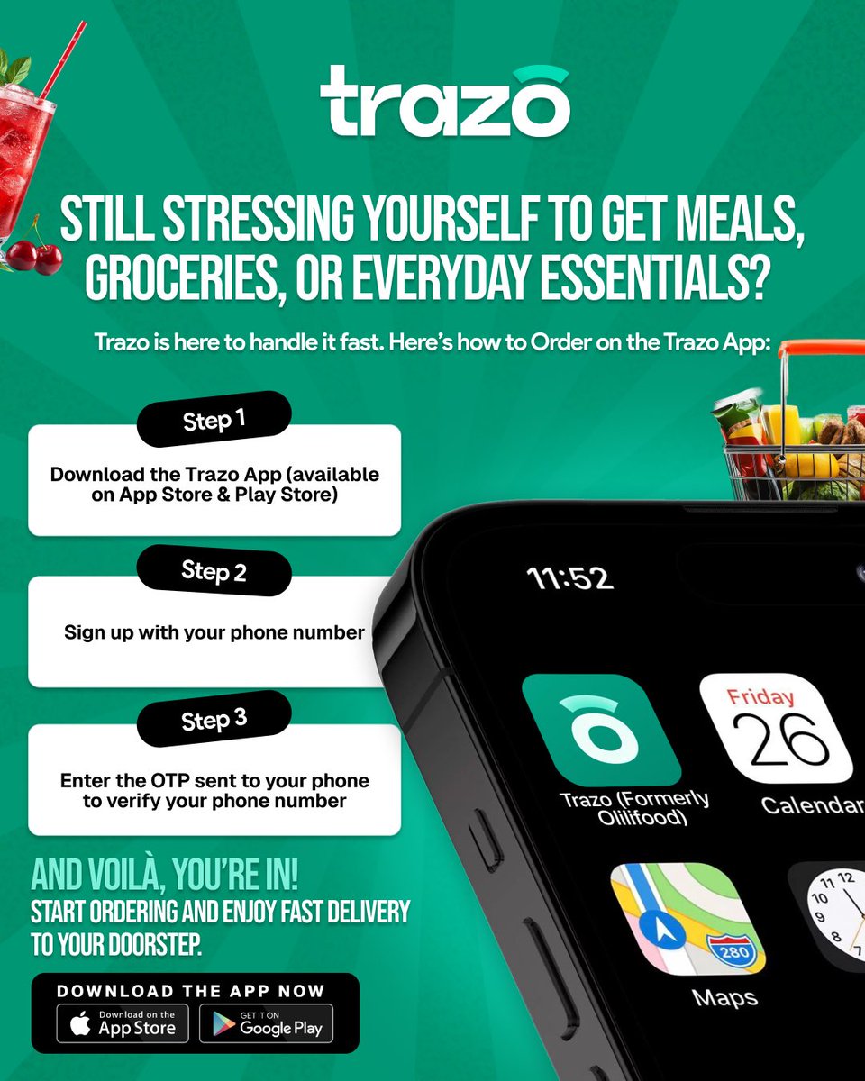 Trazo (Formerly OliliFood) tweet media