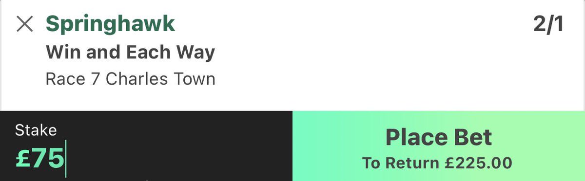 American Horse Racing Value Tips tweet media