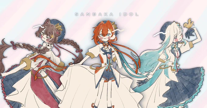 7周年本当におめでとうございますアイドル衣装が本当に大好きなためこちらを再掲