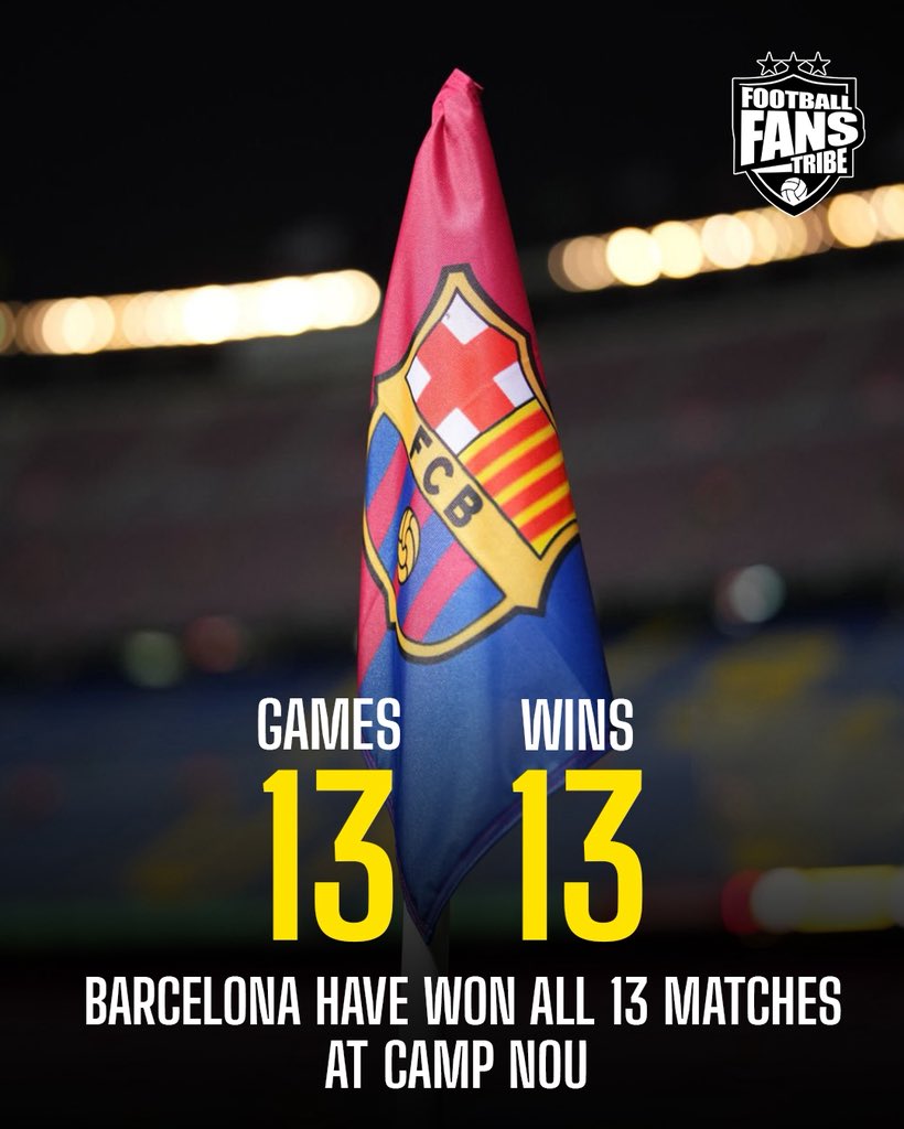 90 minutes at the Camp Nou is a very long time. Barcelona host Rayo Vallecano tomorrow, 2pm Naija time 📲👀

#barca #laliga #premierleague