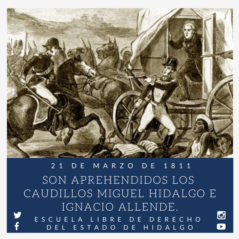 eldehgo's tweet photo. #UnDíaComoHoy pero de 1811, fueron aprehendidos Miguel Hidalgo e Ignacio Allende, por lo que el mando de la insurgencia recaería en Ignacio Rayón. #FuerzaELDEH #ConoceTuHistoria https://t.co/7H4nhNH80A